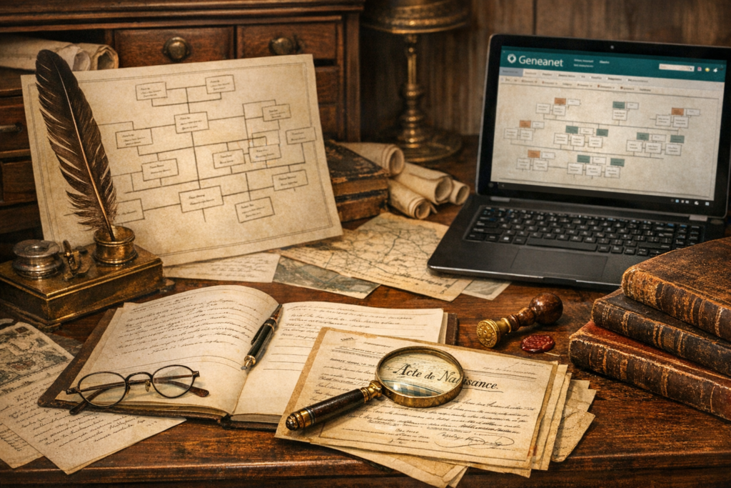 Cecile Fauvet genealogiste Familiale