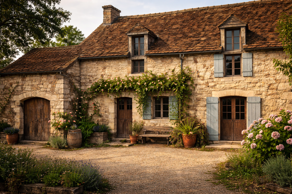 Maison en pierre à travers les siècles