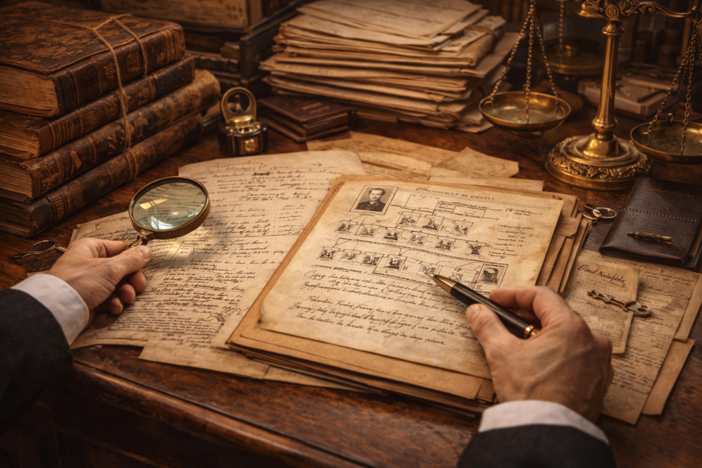 Méthodologie et engagement professionnel Genealogiste Successorale