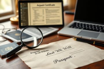 Recherche d’un héritier potentiel dans des documents successoraux