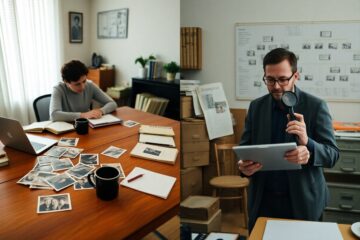 Création d’un arbre généalogique à partir de documents d’archives