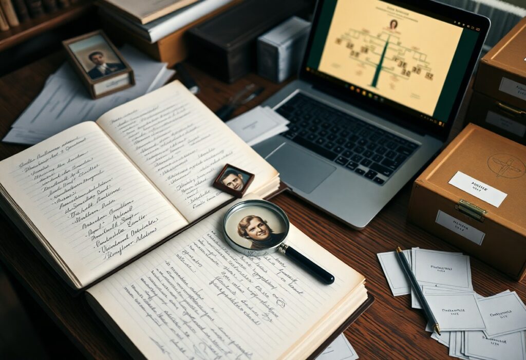 Documents et archives pour une recherche généalogique familiale