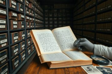 Consultation d’archives communales pour une recherche généalogique