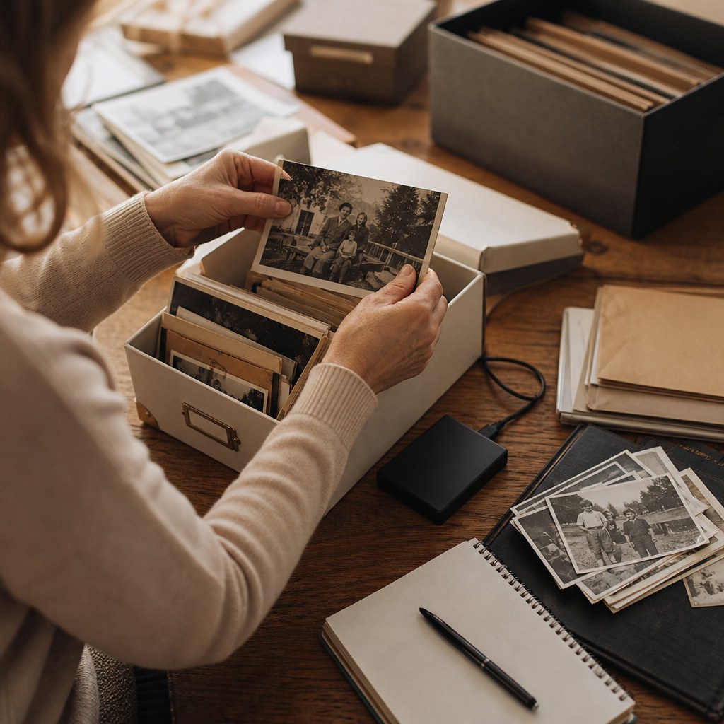 Comment organiser et transmettre ses archives familiales numériques ?