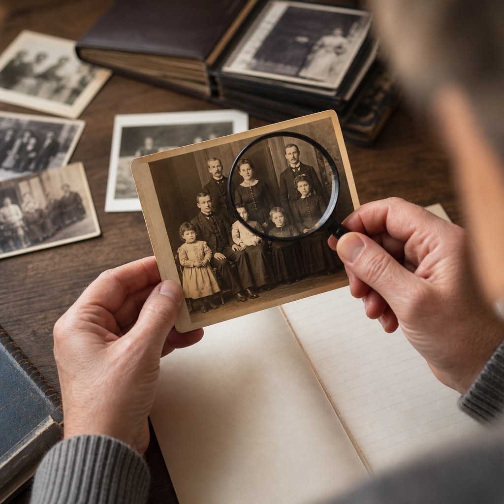 Photographies de famille anciennes : comment les dater et identifier les personnes ?