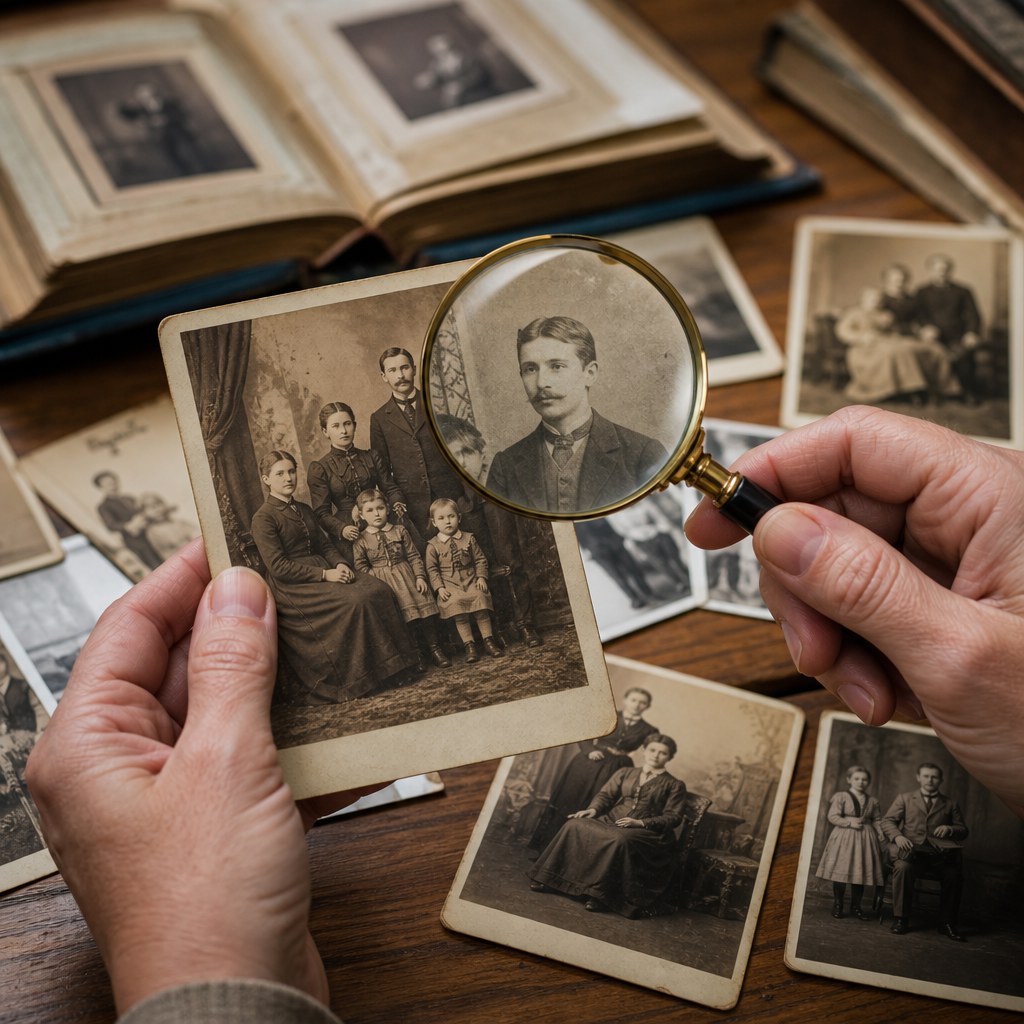 Photographies de famille anciennes : comment les dater et identifier les personnes ?